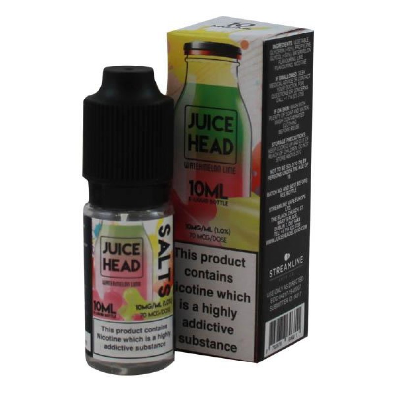 Juice Head Watermelon Lime 10ml Nic Salt