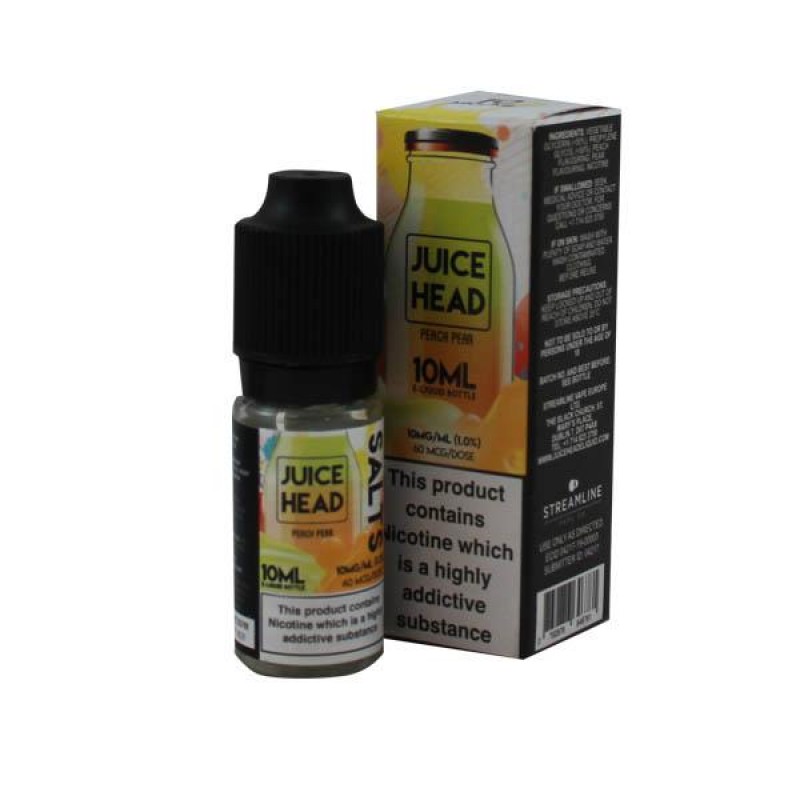 Juice Head Peach Pear 10ml Nic Salt