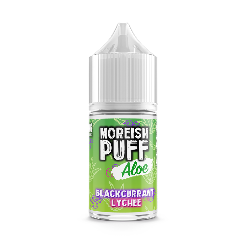 Moreish Puff Aloe Blackcurrant Lychee 0mg 25ml Sho...