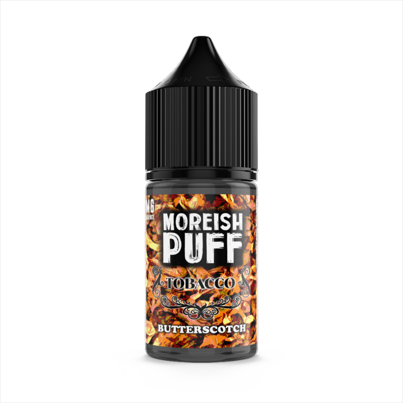 Moreish Puff Tobacco Butterscotch 0mg 25ml Short F...