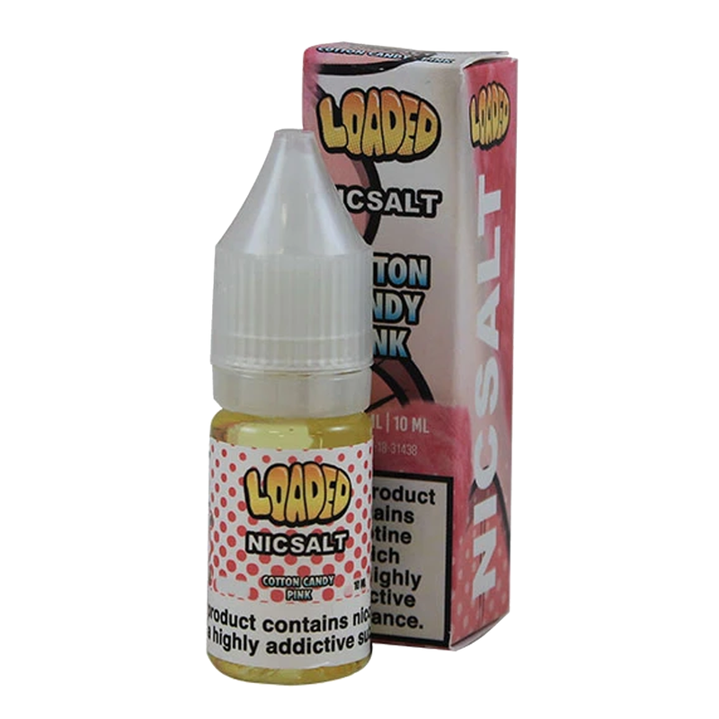 Loaded Nic Salt: Cotton Candy Pink 10ml