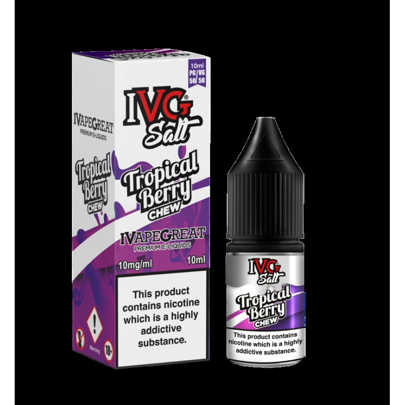 IVG Salt: Tropical Berry Chew 10ml