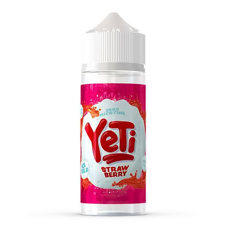 Yeti Strawberry 100ml Short Fill