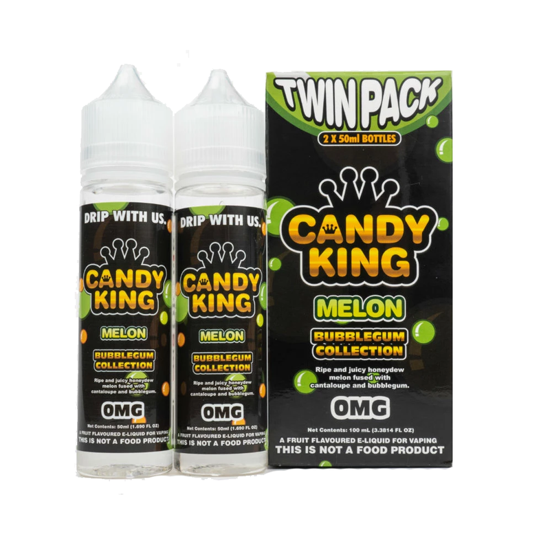 Candy King Twin Pack Melon 50ml Short Fills