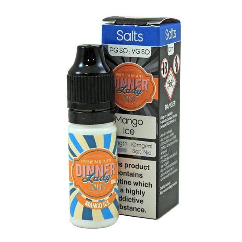 Dinner Lady Mango Ice Nic Salt 10ml