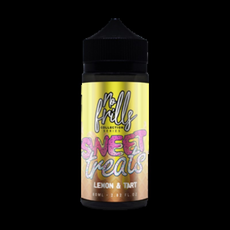 No Frills Sweet Treats: Lemon Tart 80ml Short Fill