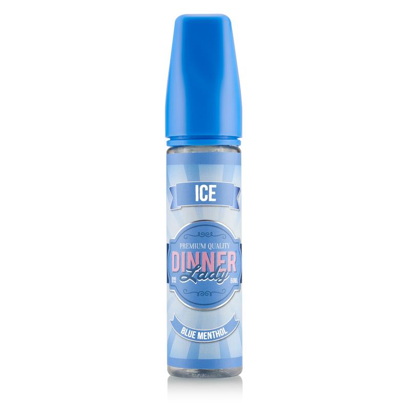 Dinner Lady Blue Menthol E-liquid 50ml Short Fill