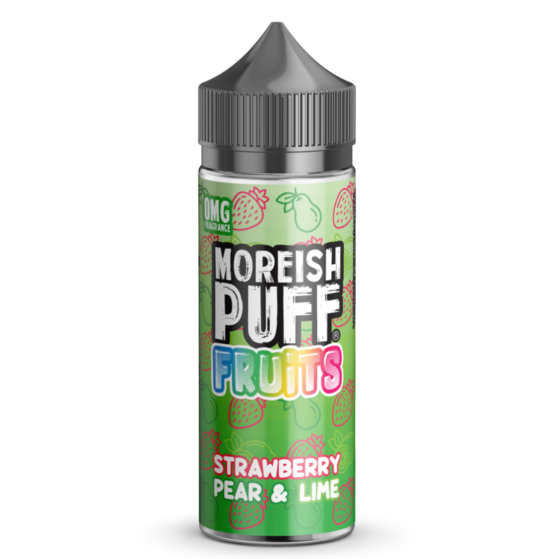 Moreish Puff Fruits Strawberry, Pear & Lime 0m...