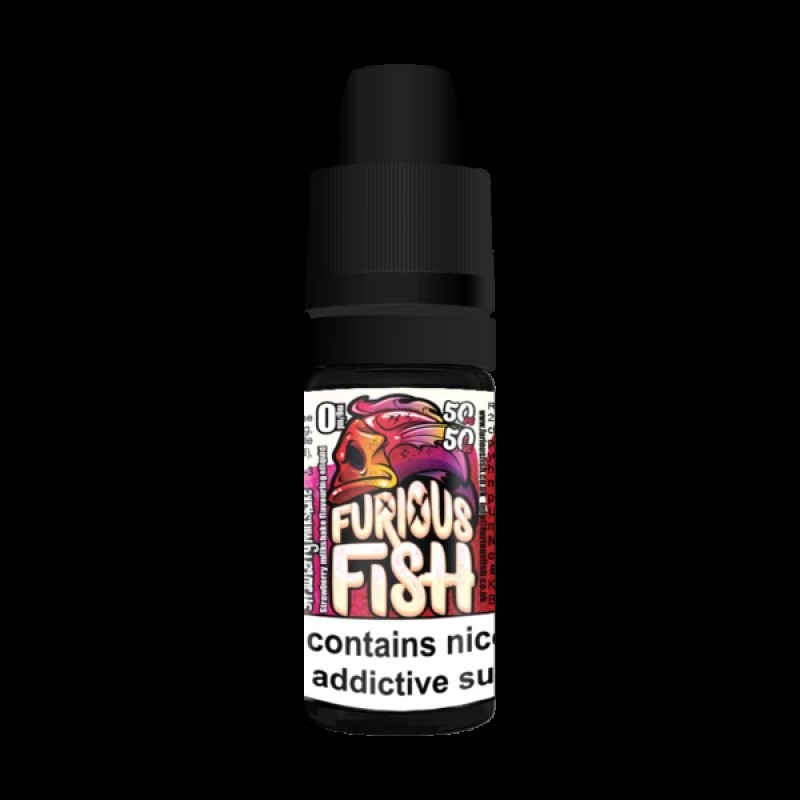 Furious Fish Strawberry Milkshake E-Liquid 10ml