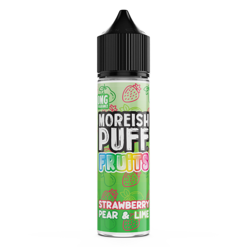 Moreish Puff Fruits Strawberry, Pear & Lime 0m...