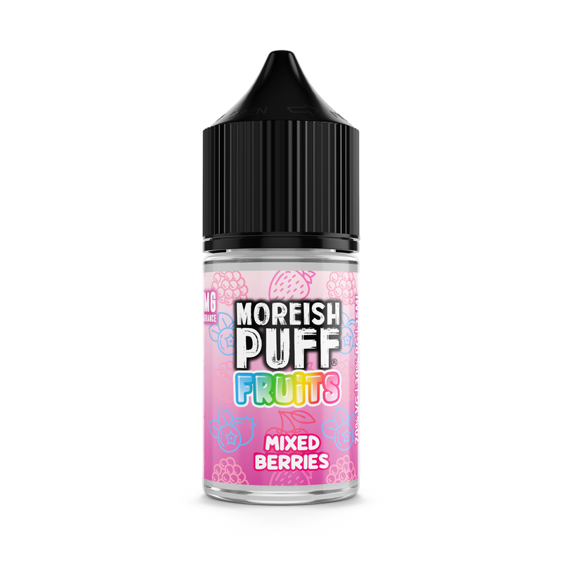 Moreish Puff Fruits Mixed Berries 0mg 25ml Short F...