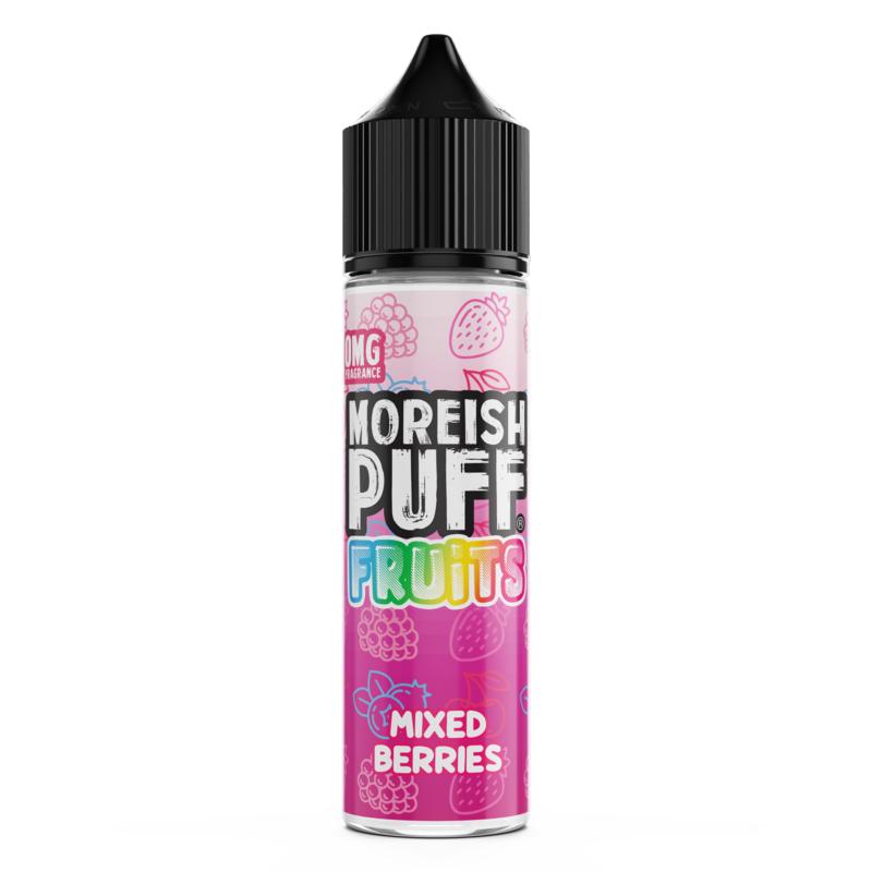 Moreish Puff Fruits Mixed Berries 0mg 50ml Short F...