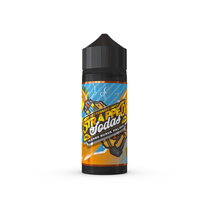 Strapped Sodas: Mango Guava E-Liquid 100ml Short F...