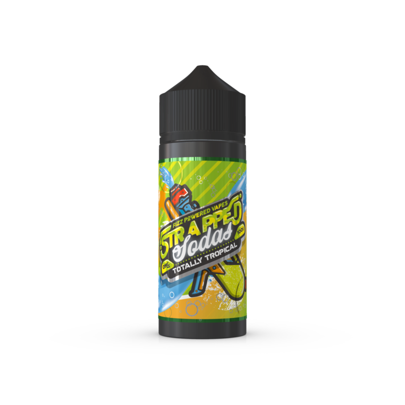 Strapped Sodas: Totally Tropical E-Liquid 100ml Sh...