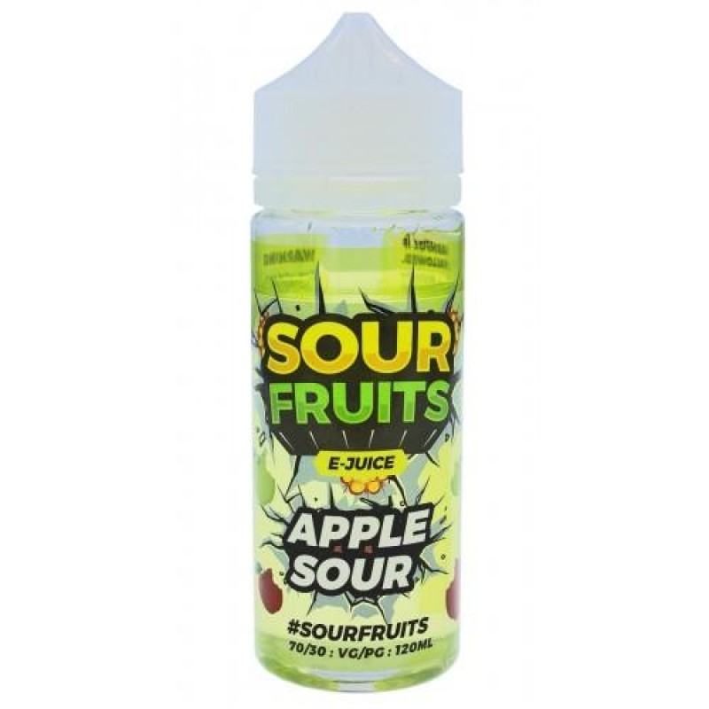 Sour Fruits Apple Sour E-Liquid 100ml Short Fill