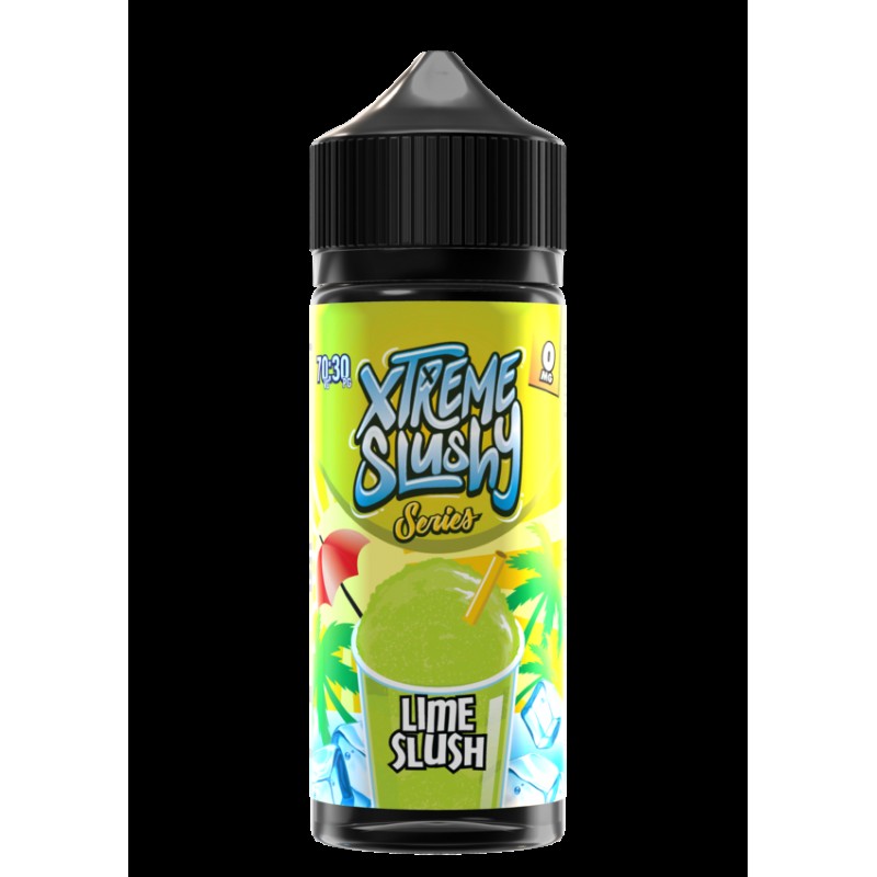 Xtreme Juice Slushy Series: Lime Slush 100ml Short...