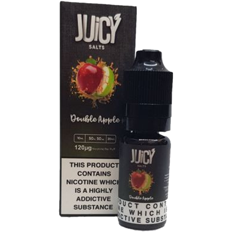 Juicy Salts Double Apple Nic Salt 20mg 10ml