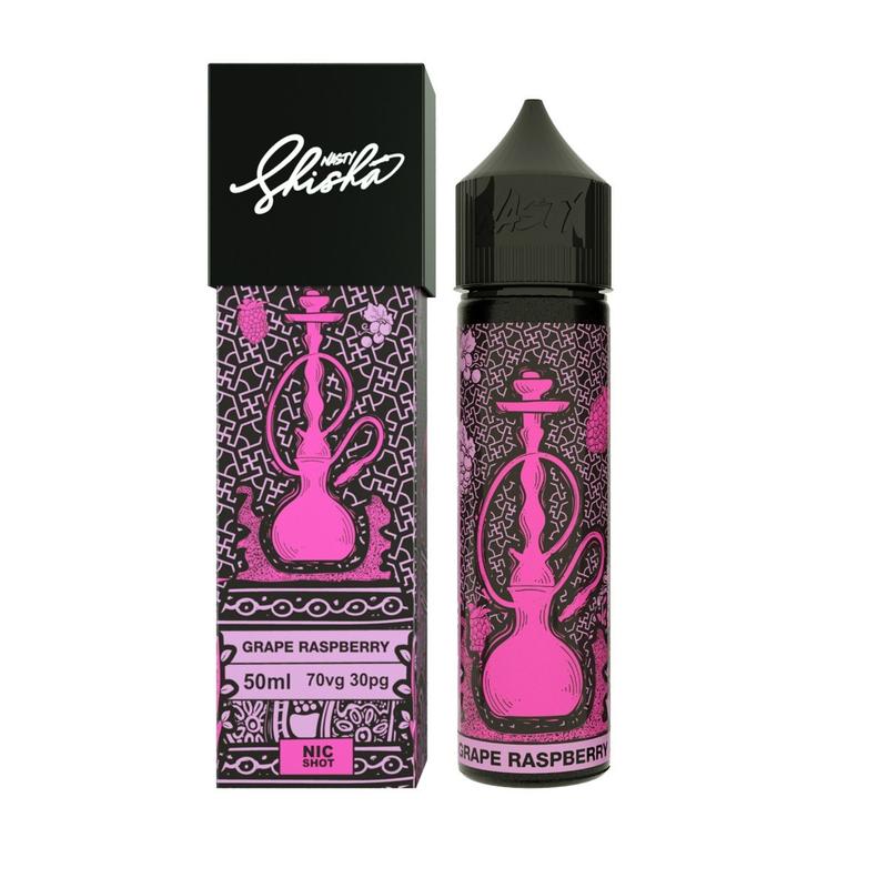 Nasty Juice Nasty Shisha: Grape Raspberry 50ml Sho...