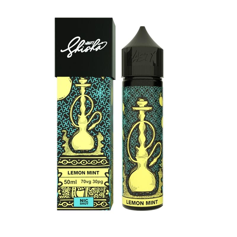 Nasty Juice Nasty Shisha: Lemon Mint 50ml Short Fi...