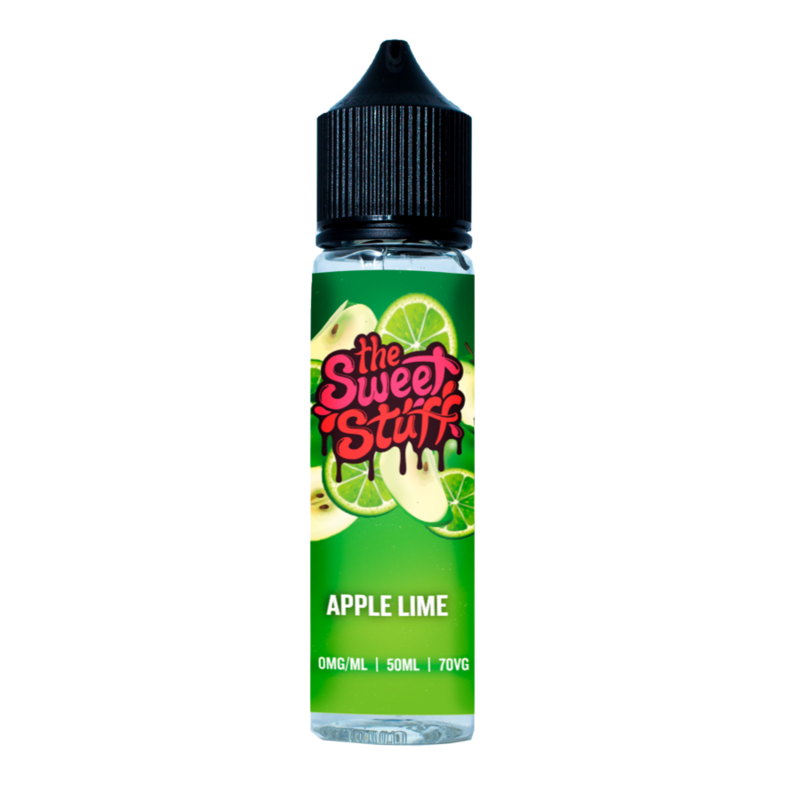 The Sweet Stuff Apple Lime 50ml Short Fill