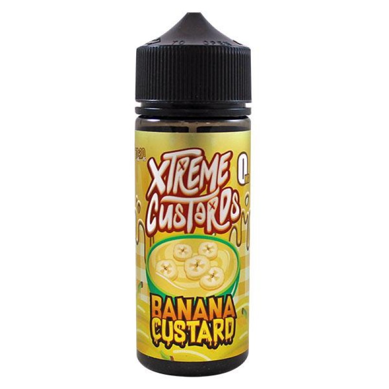 Xtreme Juice Banana Custard E-Liquid 100ml Short F...