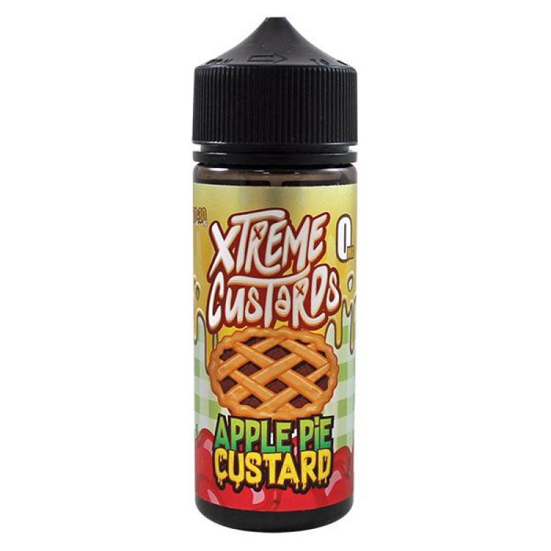 Xtreme Juice Apple Pie Custard E-Liquid 100ml Shor...