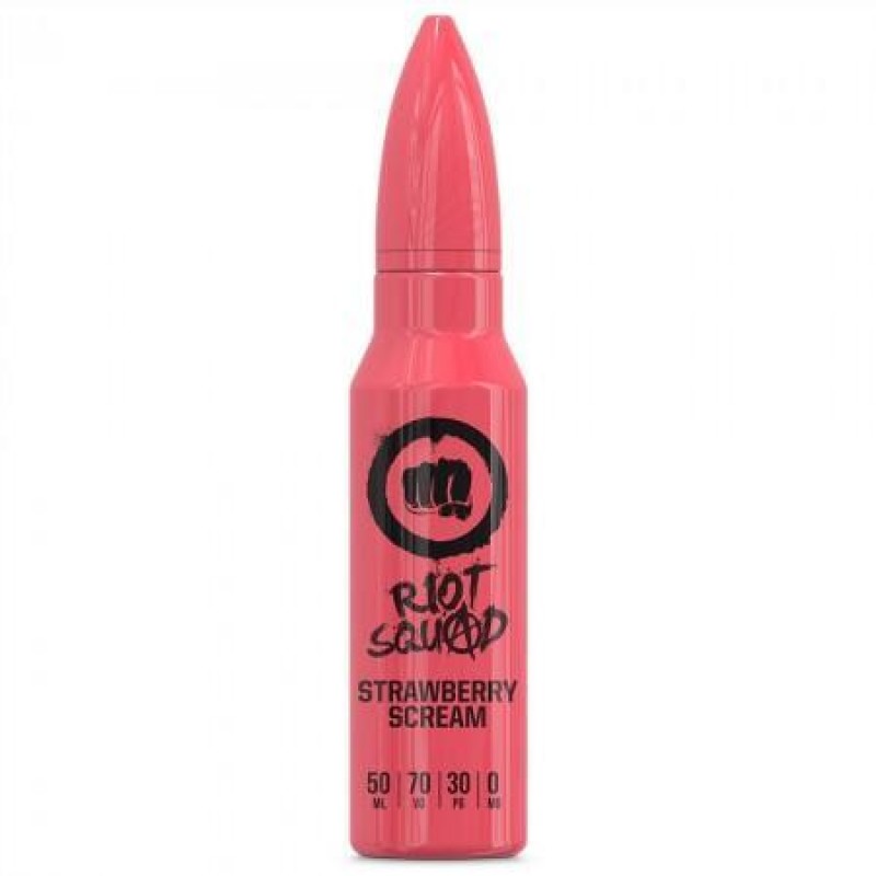 Riot Squad Strawberry Scream 50ml Short Fill