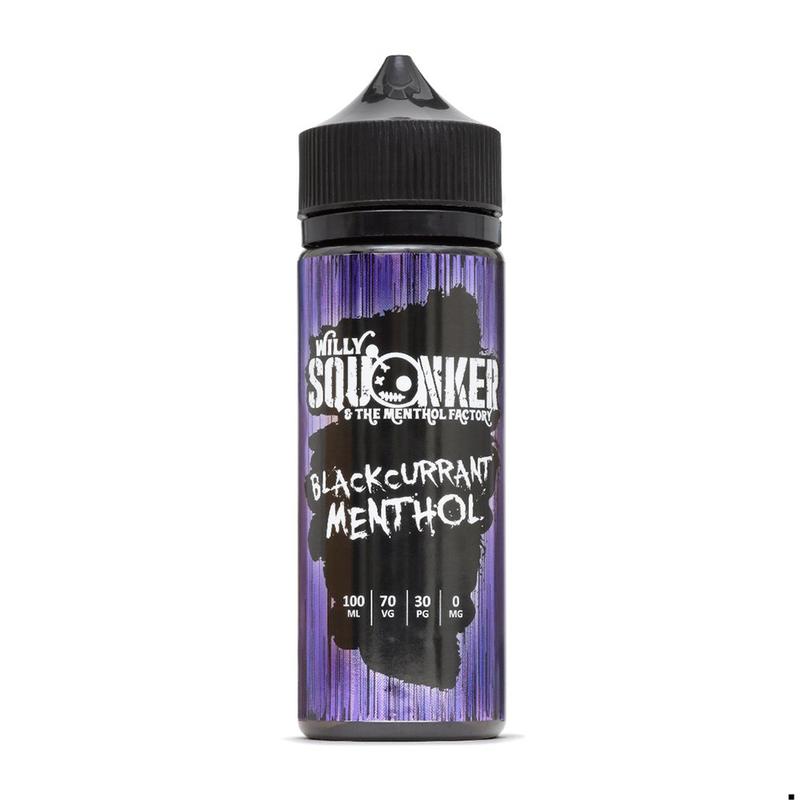 Willy Squonker Blackcurrant Menthol 100ml Short Fi...