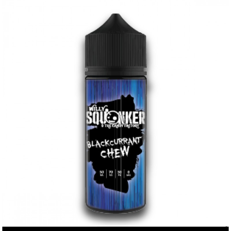 Willy Squonker Blackcurrant Chew 100ml Short Fill