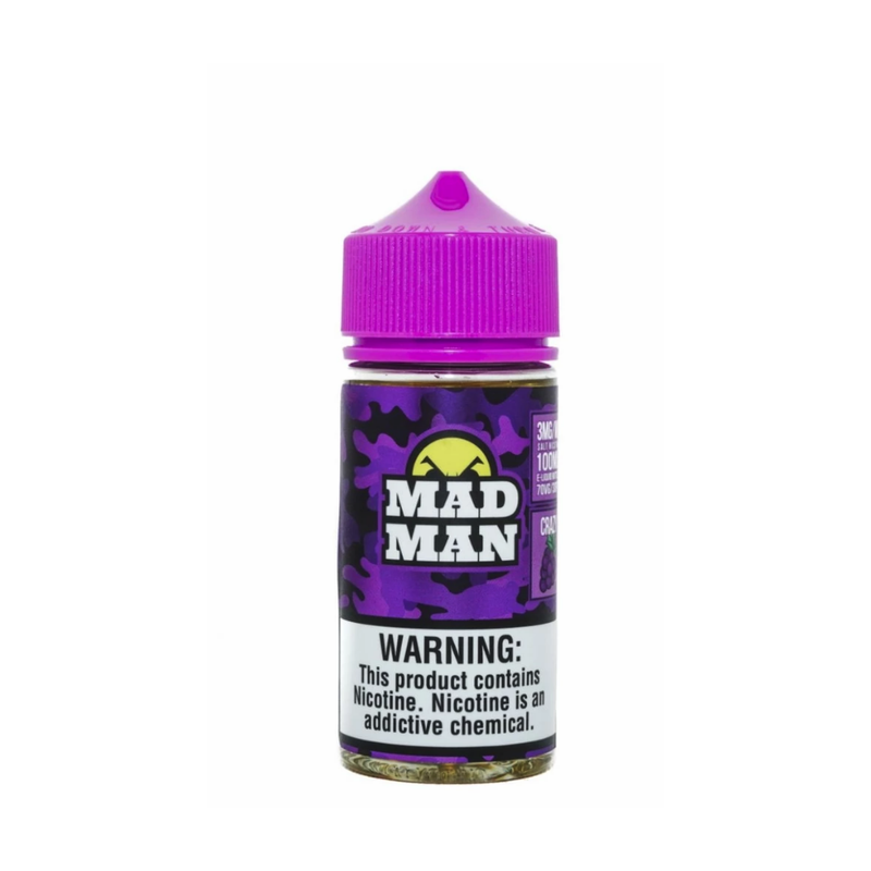 Mad Man Crazy Grape 80ml Short Fill