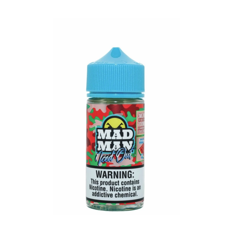 Mad Man Iced Out Crazy Watermelon 80ml Short Fill