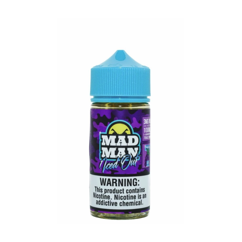 Mad Man Iced Out Crazy Grape 80ml Short Fill