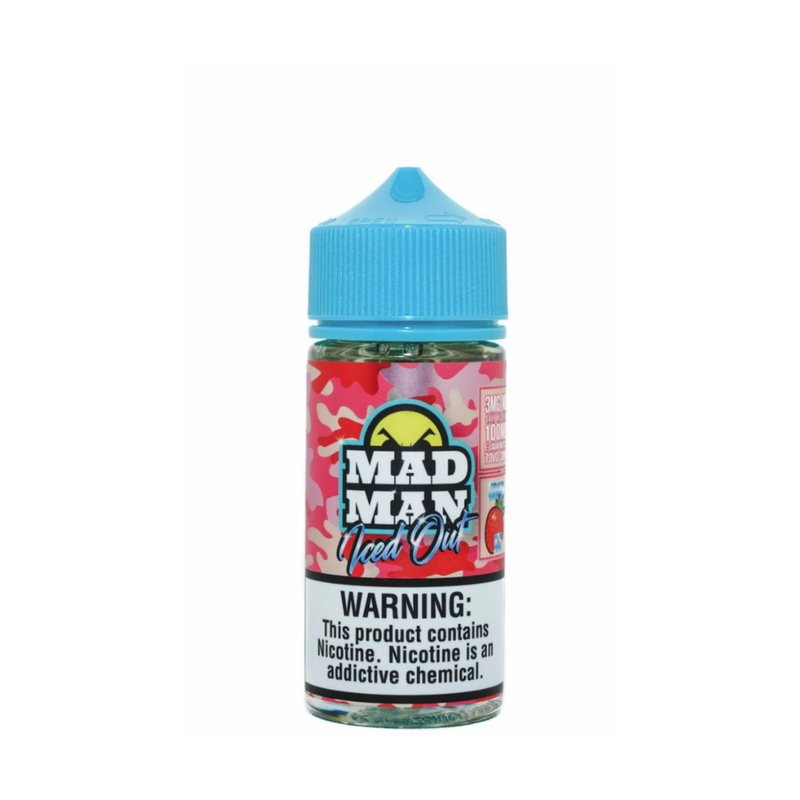 Mad Man Iced Out Crazy Strawberry 80ml Short Fill