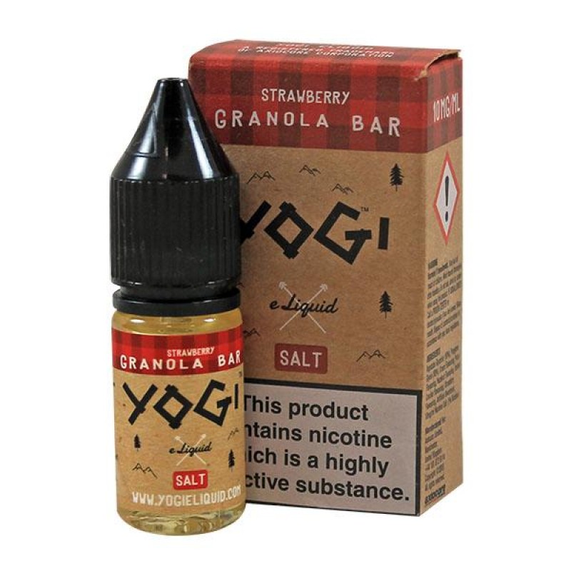 Yogi Granola Bar: Strawberry 10ml Nic Salt