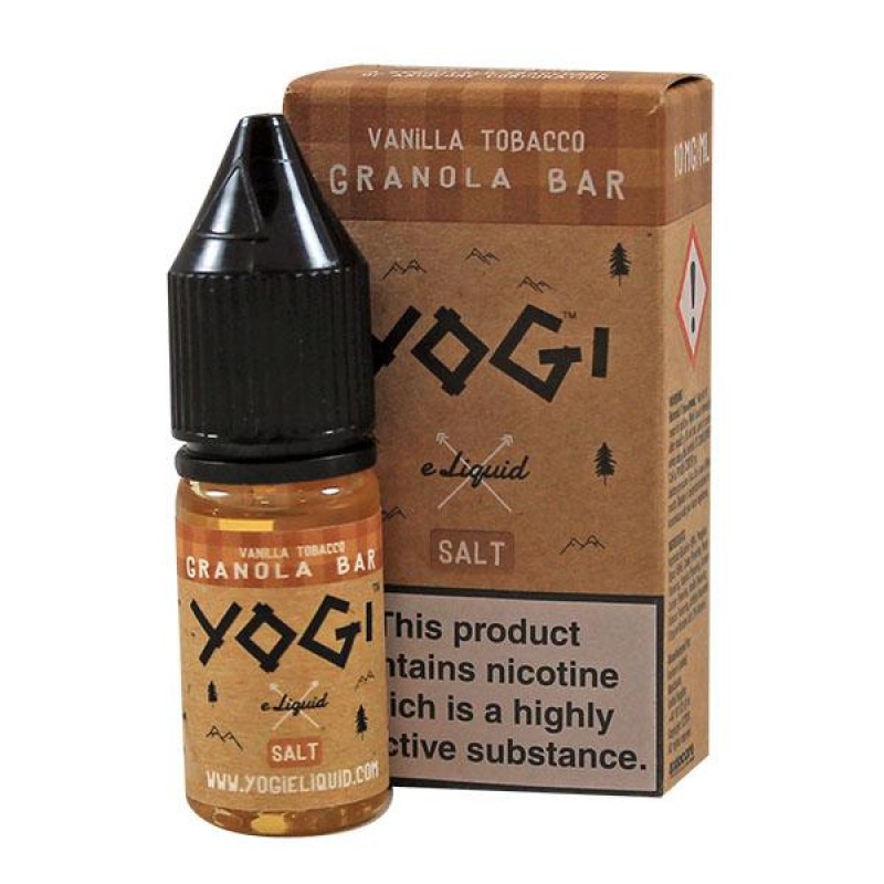 Yogi Granola Bar: Vanilla Tobacco 10ml Nic Salt