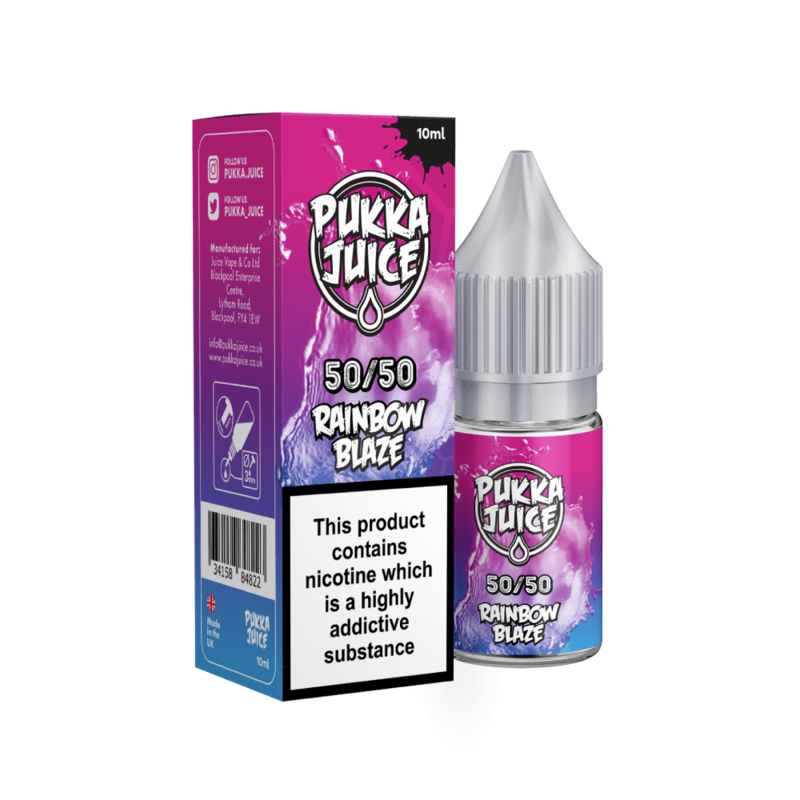 Rainbow Blaze E-Liquid by Pukka Juice 10ml