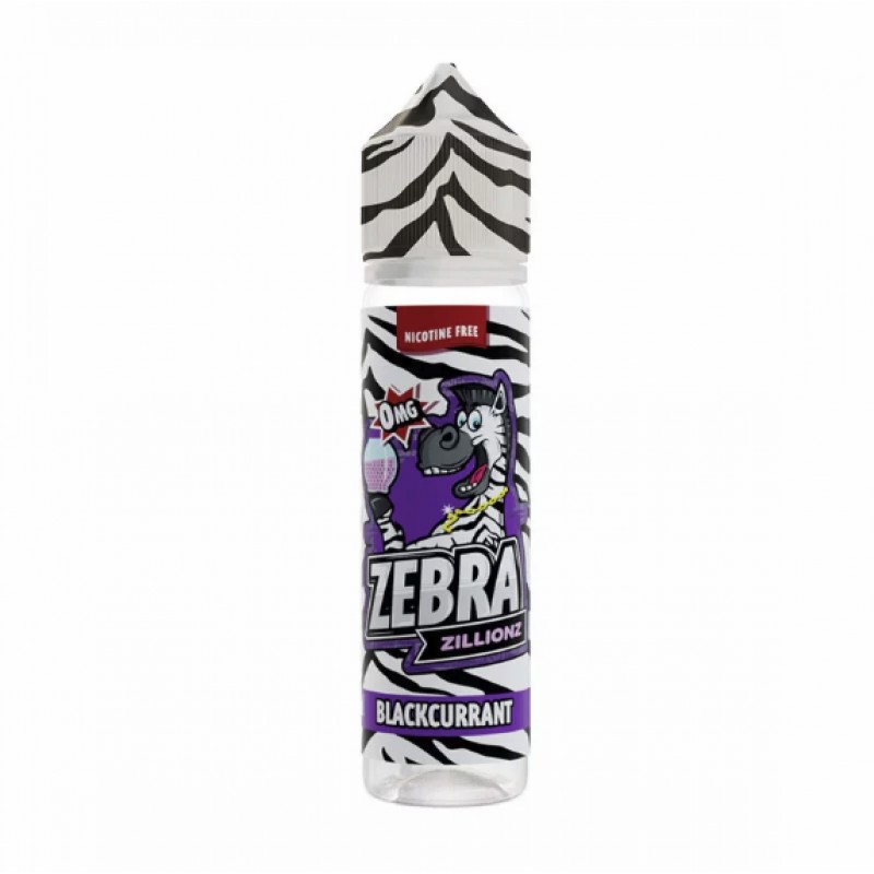 Zebra Juice Zillionz: Blackcurrant 50ml Short Fill