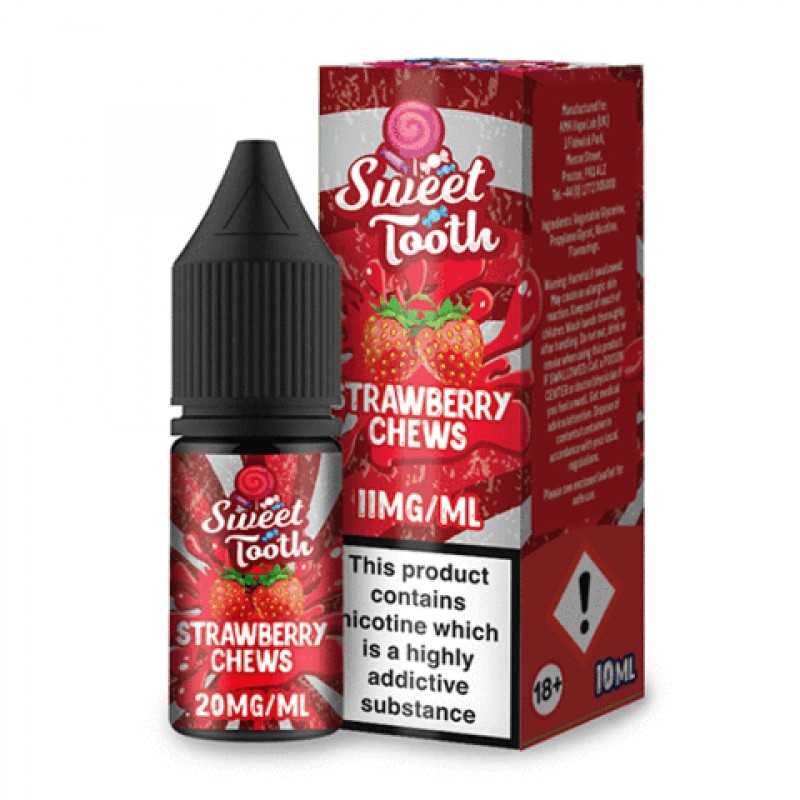 Sweet Tooth Strawberry Chew Salt 10ml