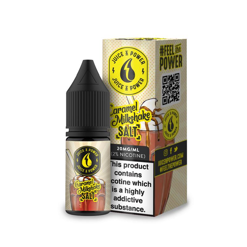 Juice N Power Caramel Milkshake Salt 11mg 10ml