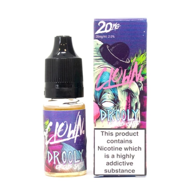 Clown Salt Drooly 20mg 10ml Nic Salt E-Liquid