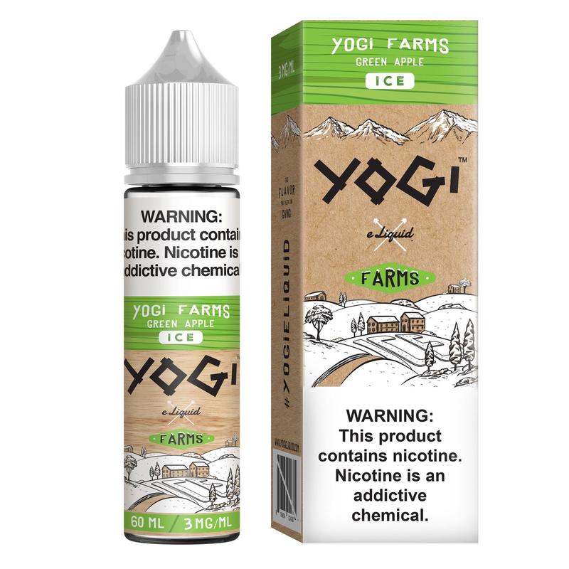 Yogi Green Apple Ice 50ml Short Fill