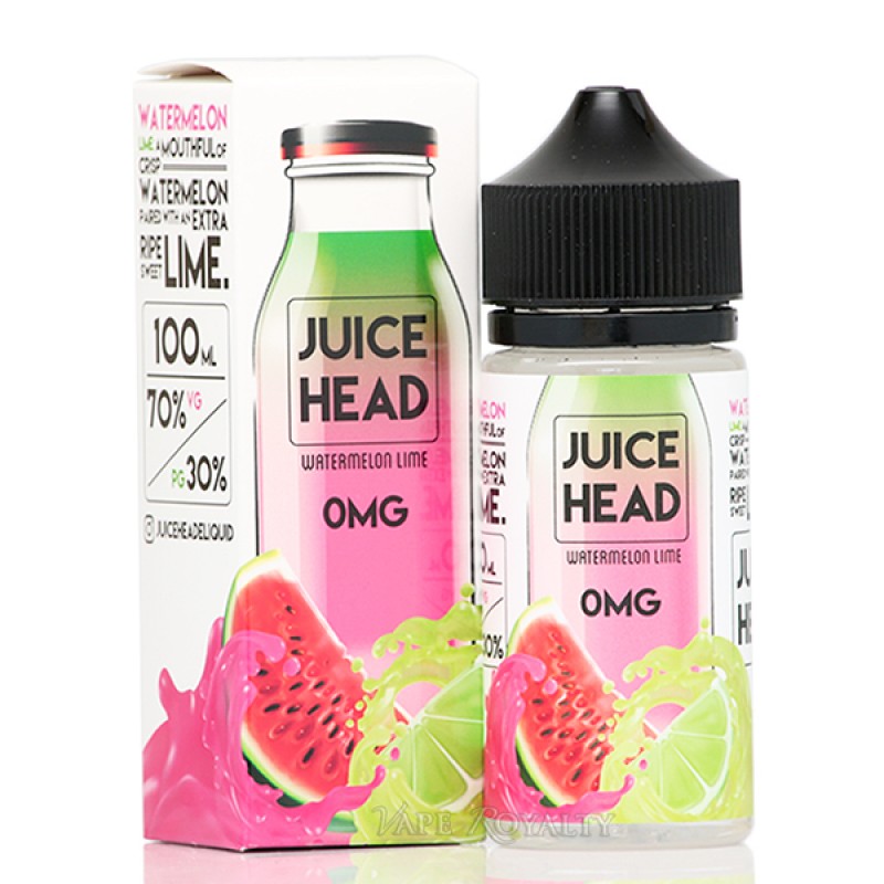 Juice Head Shake & Vape: Watermelon Lime 100ml...