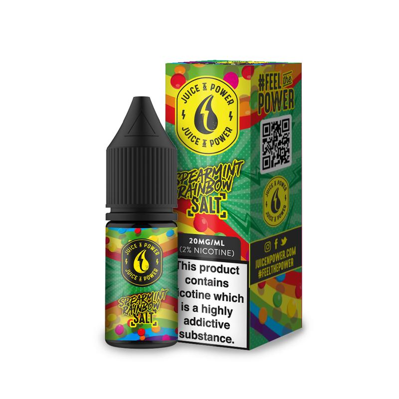 Juice N Power Spearmint Rainbow Salt 11mg 10ml