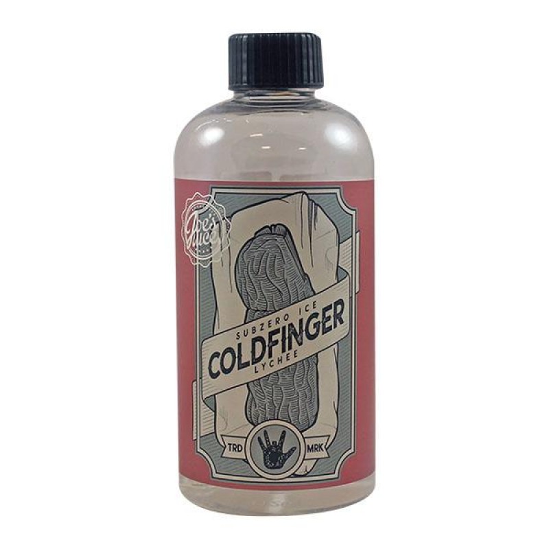 Joe's Juice Cold Finger: Lychee E-Liquid 200ml...