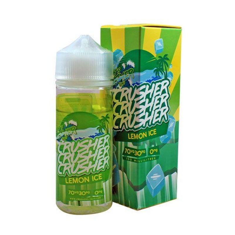 Crusher Lemon Ice E-Liquid 100ml Short Fill