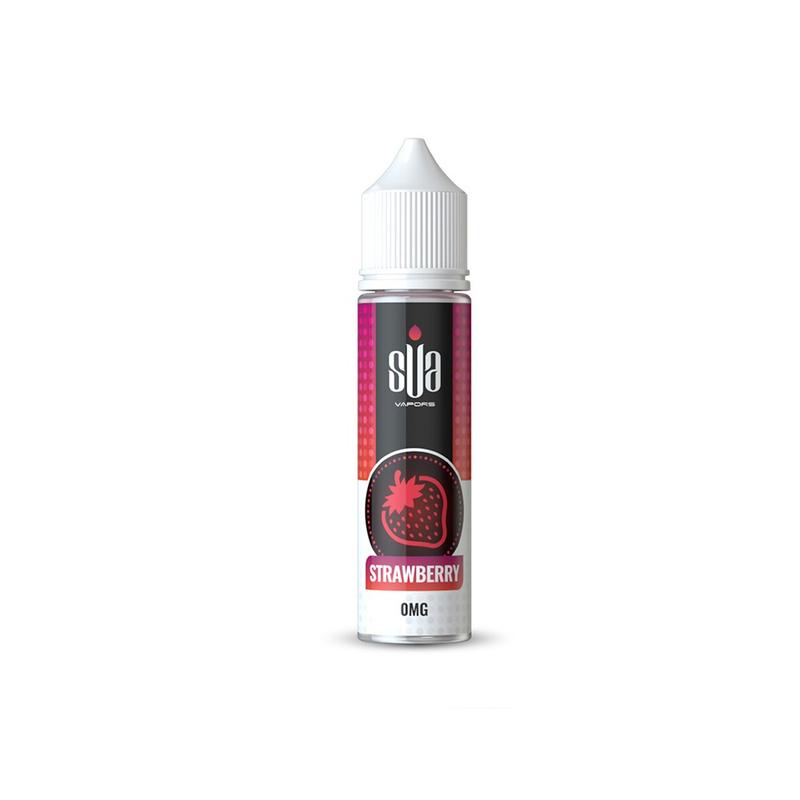 Sua Vapors Strawberry E-liquid 50ml Short Fill