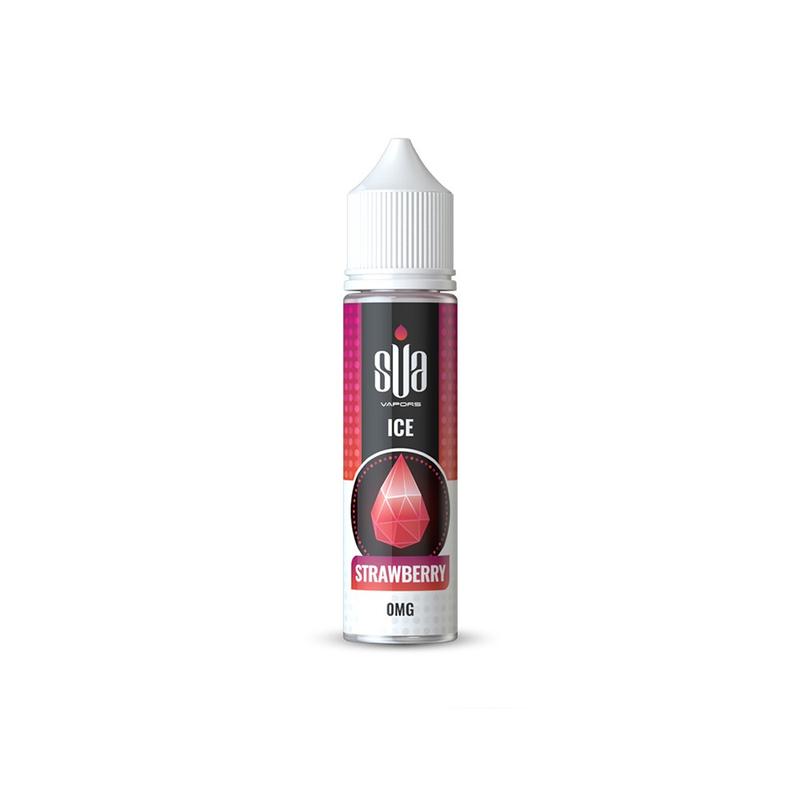 Sua Vapors Strawberry Ice E-liquid 50ml Short Fill