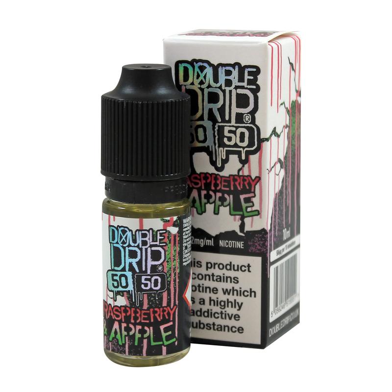 Double Drip 50:50 Raspberry & Apple 10ml