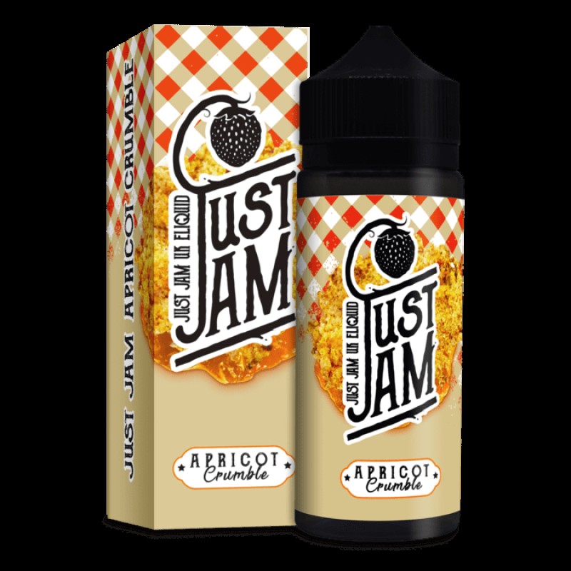 Just Jam Apricot Crumble 0mg 100ml Short Fill E-Li...