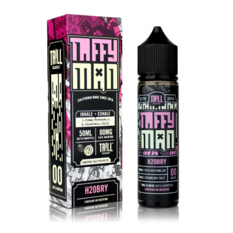 Taffy Man H20BRY 0mg 50ml Short Fill E-Liquid